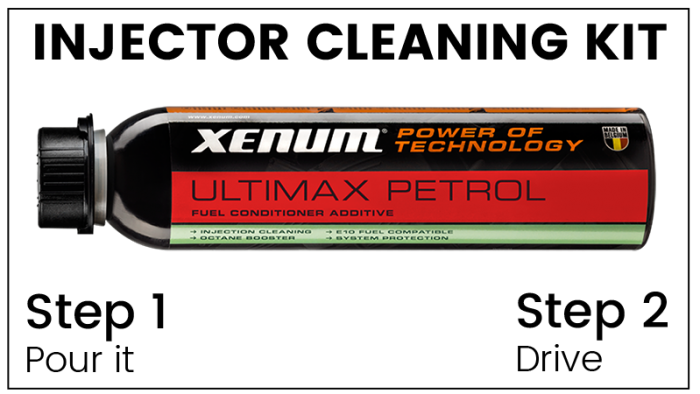 Injector Cleaning Kit - Ultimax Petrol for clogged injector cleaning