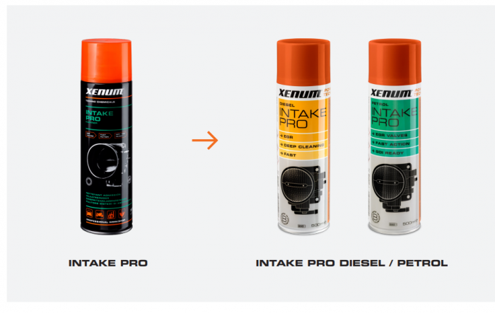 Intake Pro to Intake Pro Diesel and Petrol